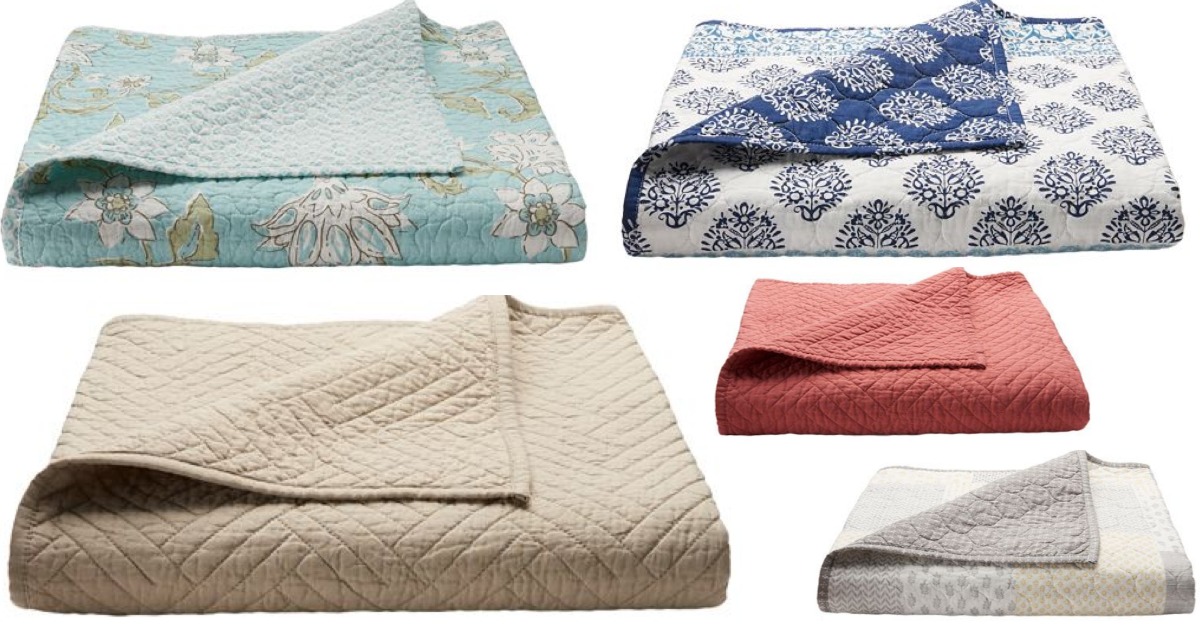 Kohl's Cardholders! SONOMA Quilted Throws Only $13.99 Shipped (Reg. $49