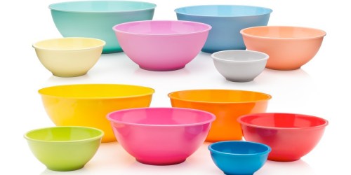 Amazon: Francois et Mimi 6 Piece Colorful Mixing Bowls Set Only $11.95 (Regularly $18.95)