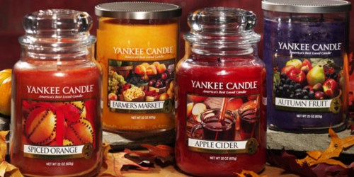 Yankee Candle: Buy 2 Get 2 Free Candles Coupon (Valid Both In-Store or Online)