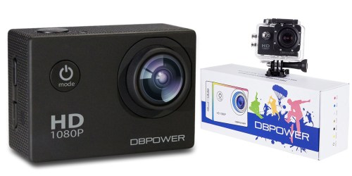 Amazon: Waterproof HD Action Camera with Free Accessories Kit Only $39.99