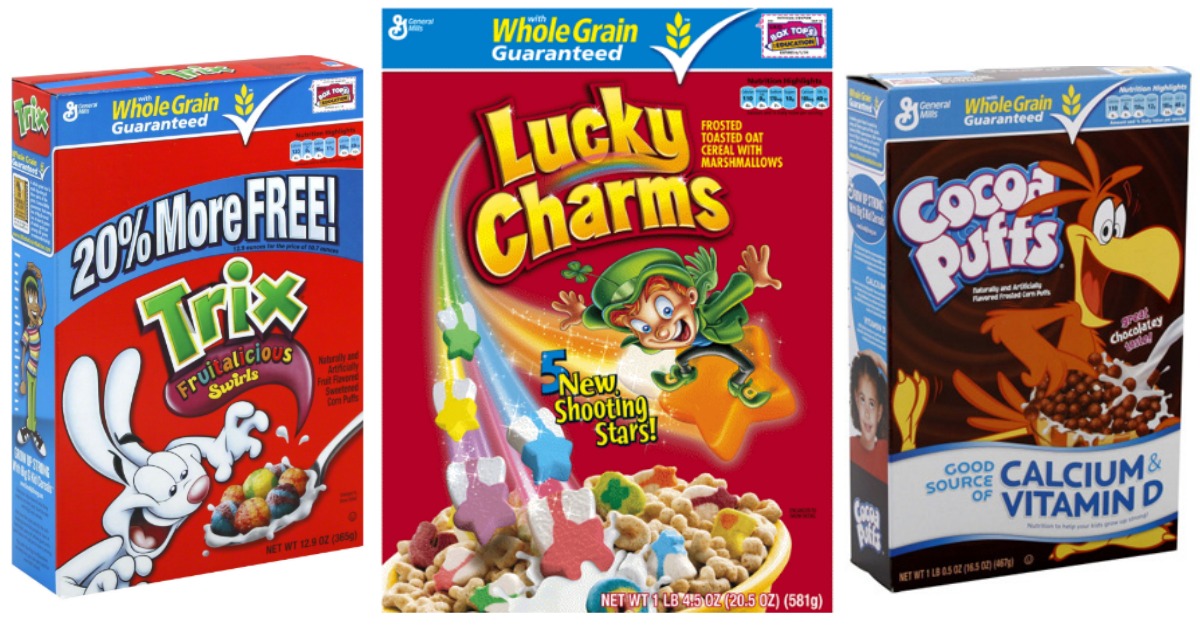 Target: General Mills Cereal Starting at $1.42 Each