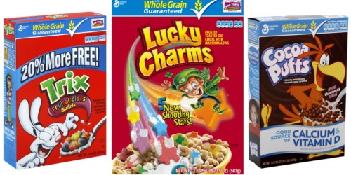 Target: General Mills Cereal Starting at $1.42 Each