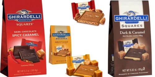 New $1/1 Ghirardelli Squares Coupon = Only $1.48 Per Bag at Target (Starting 8/7)