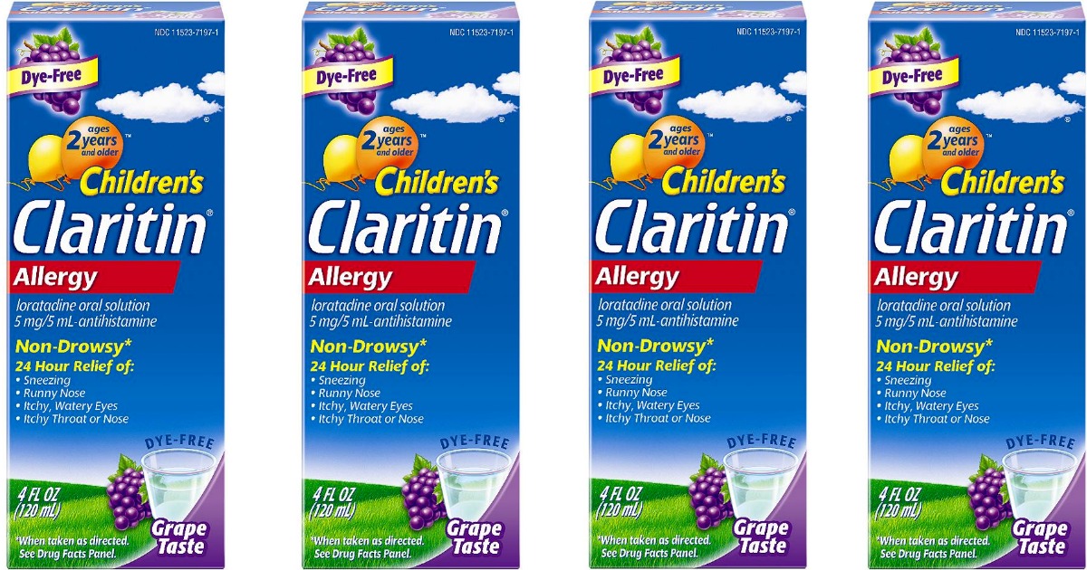 NEW 3/1 Children's Claritin Coupon = ONLY 4.49 Each at Target