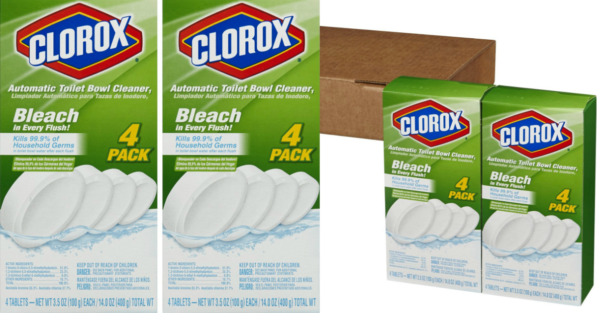Amazon: Clorox Automatic Toilet Bowl Cleaner 8-Count Tablets Just $8.11