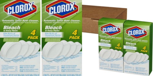 Amazon: Clorox Automatic Toilet Bowl Cleaner 8-Count Tablets Just $8.11 Shipped
