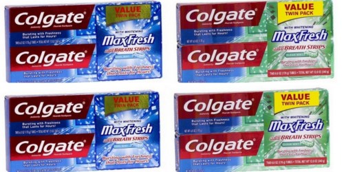 Target.com: Colgate Toothpaste 2-Count Value Pack Only $2.50 Shipped