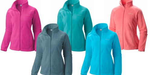 Women’s Columbia Full Zip Fleece Jacket Only $19.90 Shipped (Regularly $60)