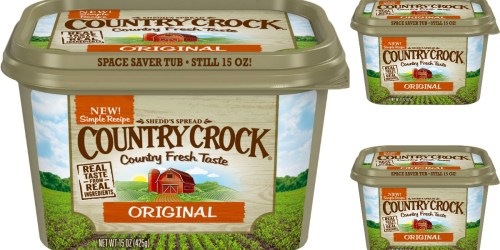 Print 2 NEW Country Crock Coupons! Score 15 oz. Spread For Only $1.44 At Target