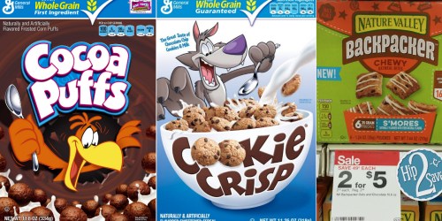 New $0.75/1 Cocoa Puffs, Cookie Crisp or Trix Cereal Coupon = Only $1.22 Per Box at CVS + More