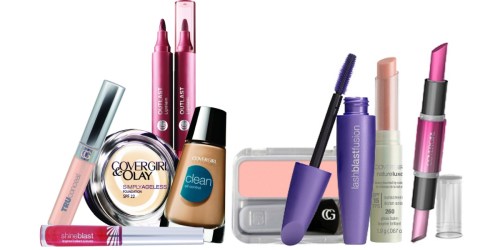Over $10 Worth Of NEW CoverGirl Coupons = Nice Deals at CVS, Walgreens, Rite Aid & Target
