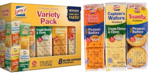 New $1/2 Lance Sandwich Cracker Coupon = 8-Packs Only $1.50 at Target (Great for Back-to-School!)