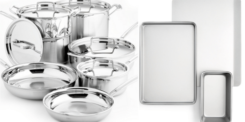 Macy’s: Extra 25% Off Coupon When you Donate = Nice Savings on Cuisinart Cookware Sets + More