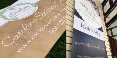 Vistaprint: Custom Vinyl Banner Only $10.99 Shipped