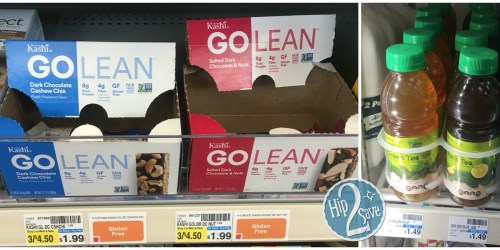 CVS Shoppers! Score FREE Kashi GO LEAN Bars & Gold Emblem abound Organic Tea