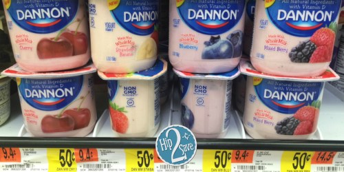 Walmart: Dannon Whole Milk Single Yogurt Cups ONLY 17¢ Each (After Ibotta)