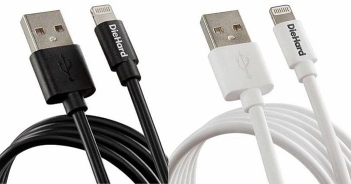 Die Hard Charging cables