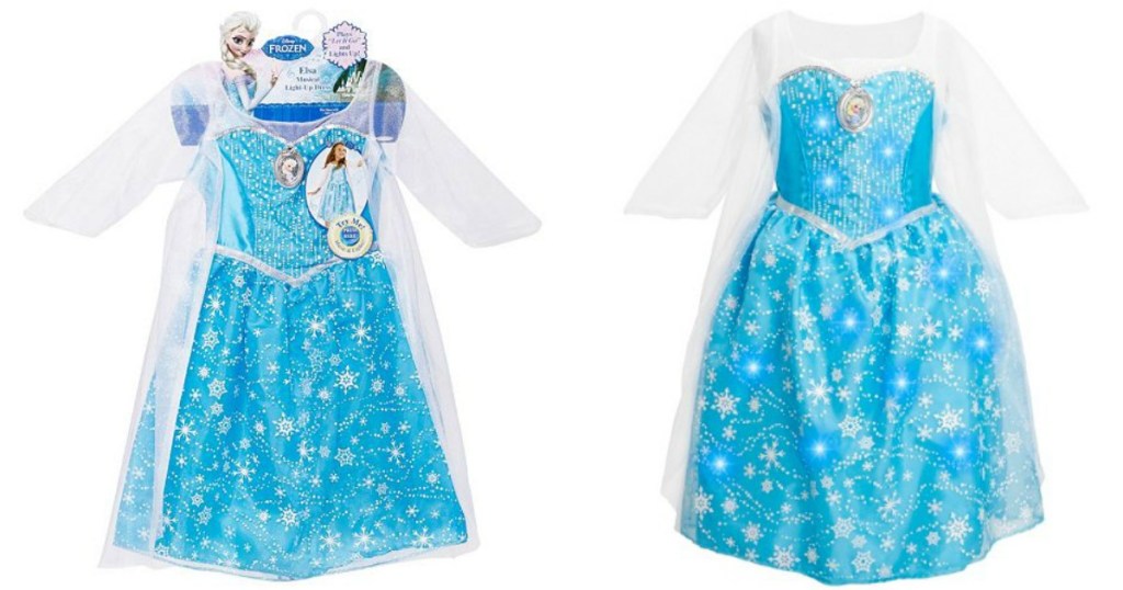 Disney Frozen Elsa Musical Light-Up Dress