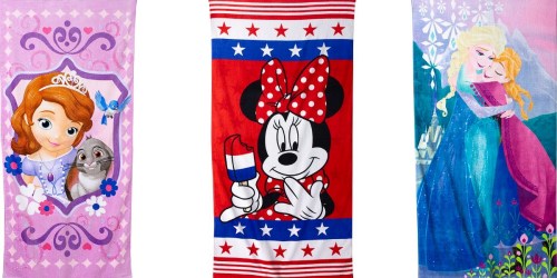 Kohl’s Cardholders: Disney Beach Towels Only $6.99 Shipped (Regularly $29.99)