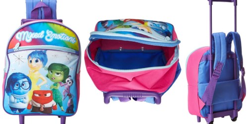 Disney Inside Out Rolling Backpack ONLY $6.75