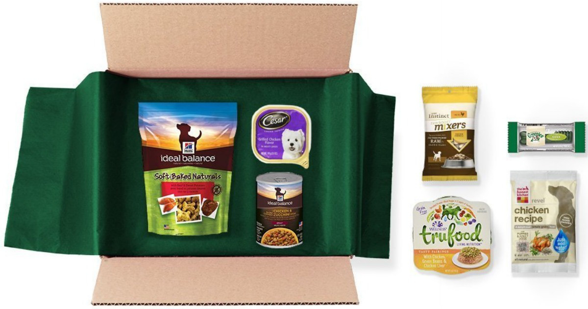 dog sample box