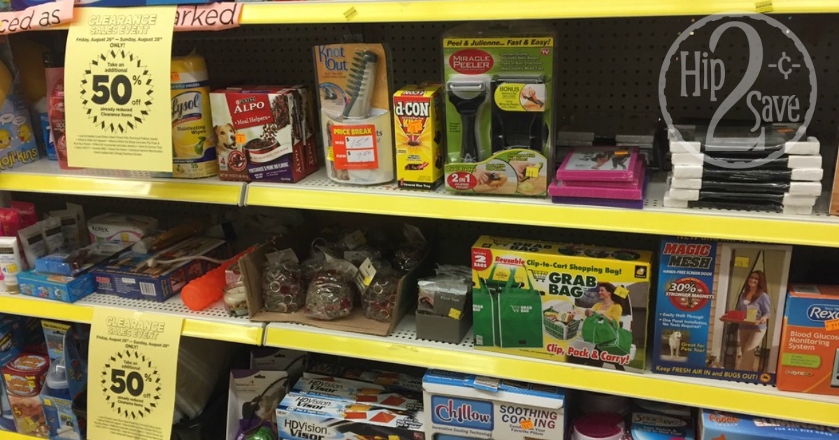 Dollar General: Extra 50% Off Clearance Items (In-Store &amp; Online) • Hip2Save