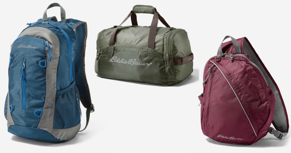 Eddie Bauer Stowaway Packable bags