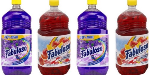 Target.com: FOUR 56-oz Bottles of Fabuloso Multi-Purpose Cleaner Only $6.48 (After Gift Card)