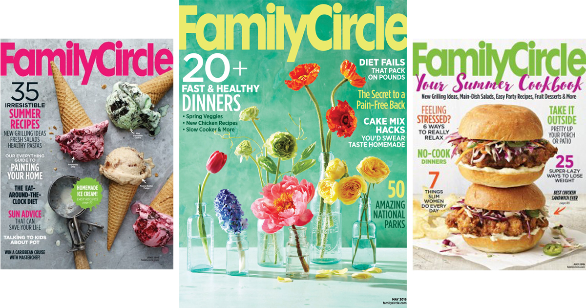 FREE Family Circle Magazine Subscription