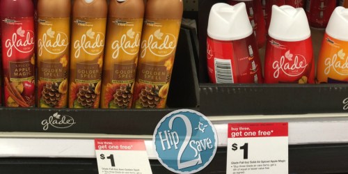 Target: Glade Fall Air Care Products Starting at $0.71 Each