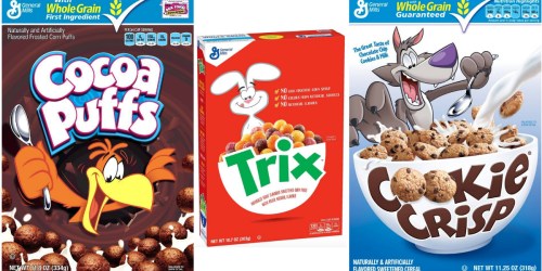 High Value $0.75/1 Cocoa Puffs, Cookie Crisp or Trix Coupon = Cocoa Puffs Cereal ONLY 24¢ at CVS