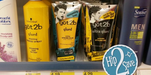 Target & Walgreens: Nice Savings on Got2b Hair Products