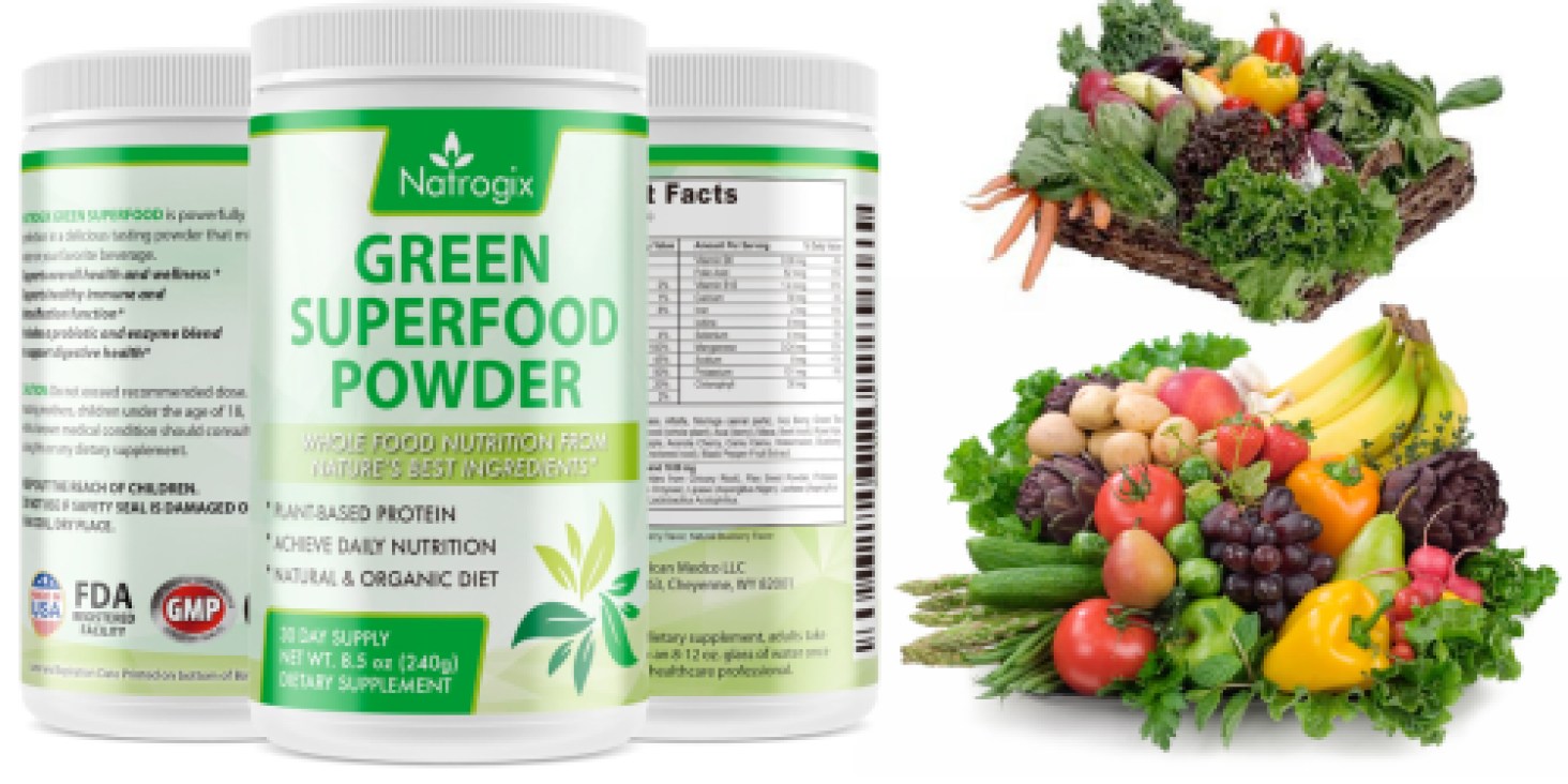 Amazon: Natrogix Green Superfood Powder Only $12.99 Shipped (Regularly $21.99)