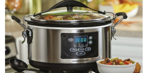 Amazon: Hamilton Beach Set ‘n Forget 6-Quart Slow Cooker Only $39.99 – Today Only