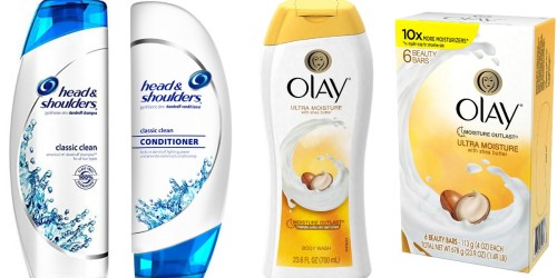 Walgreens: Save BIG on Head & Shoulders, Olay Body Wash and Olay Bar Soap