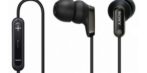 Sony In-Ear Stereo Headphone Earbuds 2-Pack Only $16.99 Shipped (Just $8.49 Each!)