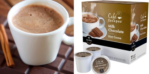 Best Buy: Keurig Cafe Escapes Hot Chocolate K-Cups 16-Count Only $5.99 (Regularly $11.99)