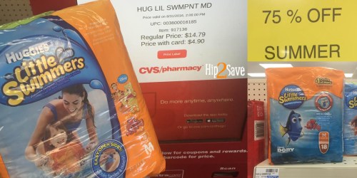 More CVS Clearance Finds: Possible Huggies Little Swimmers Only $2.24 (Reg. $14.79) + More