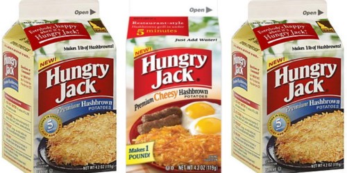New Hungry Jack Potato Coupons =  4.2-oz Carton Only 73¢ at Target