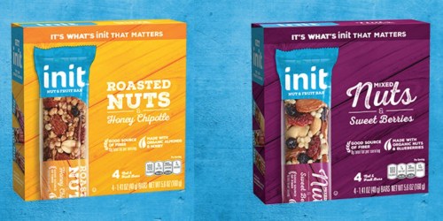 Walmart: init Nut & Fruit Bars 4-Count Box Only $1.47