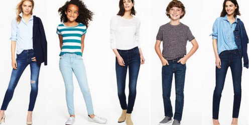 Old Navy: Buy 1 Get 1 FREE Jeans In-Store AND 50% Online (Today Only)