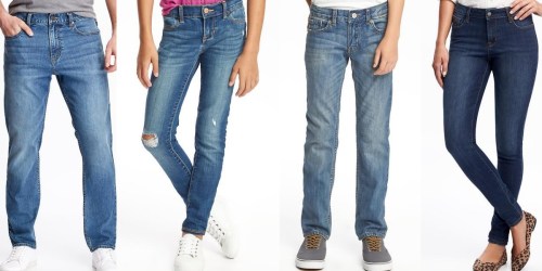 Old Navy: Free Shipping on ANY Jeans Order, 50% Off Adult Activewear & Much More (Today Only)