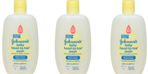 New $1.50/1 Johnson’s Head-To-Toe Product Coupon = Nice Deals at Target & Walmart