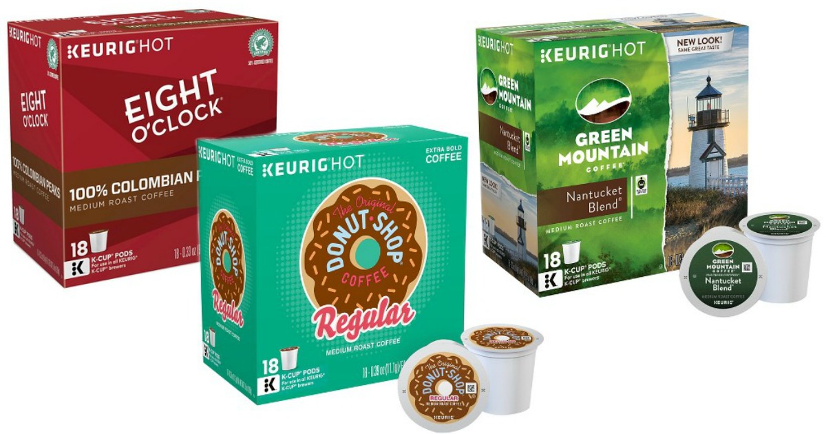 Buy 2 Get 1 Free Coffee KCups = Eight O'Clock KCups 18