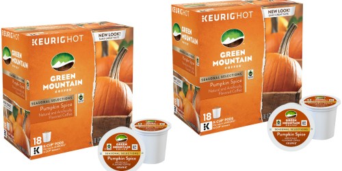 Best Buy: Keurig Green Mountain Pumpkin Spice K-Cups 18-Pack Just $5.99 (Only 33¢ Each!)