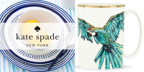 Lenox: Up to 70% Off + FREE Shipping = Kate Spade New York Mug $4.95 Shipped (Reg. $20) + More