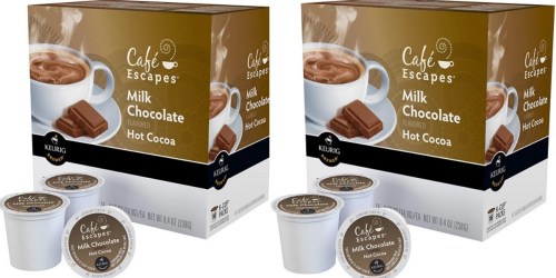 Best Buy: Cafe Escapes Hot Chocolate K-Cups 16-Count Only $5.99 (Only 37¢ Each!)