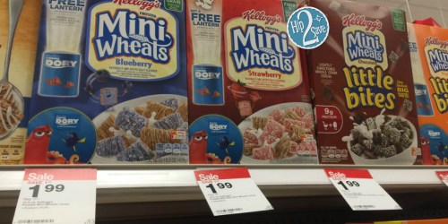 Target: Nice Deals on Select Kellogg’s Cereals AND Bitsy Brainfoods Crackers & Cookies
