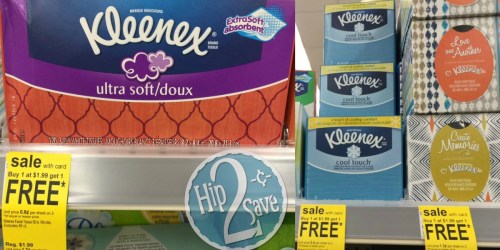 Walgreens: Kleenex Facial Tissues Boxes Only 70¢ Each (After Register Reward)