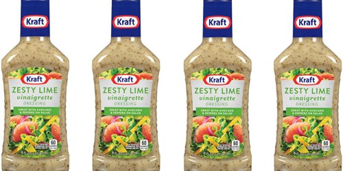 Amazon: Kraft Zesty Lime Vinaigrette 16oz Dressing Just $1.46 Shipped (Won’t Last Long!)
